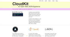 Desktop Screenshot of getcloudkit.com
